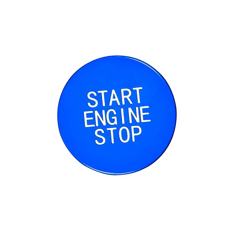 Car Carbon Fiber One-button Start Decorative Sticker for BMW 3 Series / G20 / G05 / G06 / G07 / G14 / G29 / F40 / F44