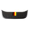 Car Carbon Fiber Rear Air Outlet Lower Decorative Sticker for Mercedes-Benz C Class W205 C180 C200 C300 GLC, Left and Right Drive Universal