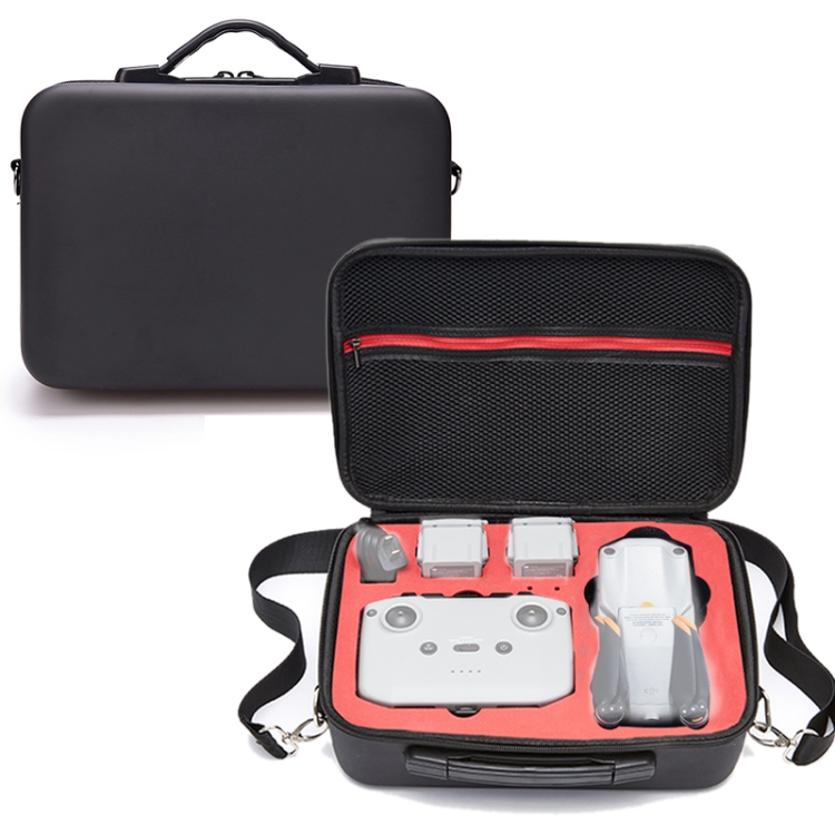 Portable Single Shoulder Storage Travel Carrying PU Cover Case Box for DJI Air 2S