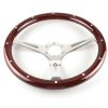 Car Modification 380mm Racing Sports Universal Perforated Steering Wheel