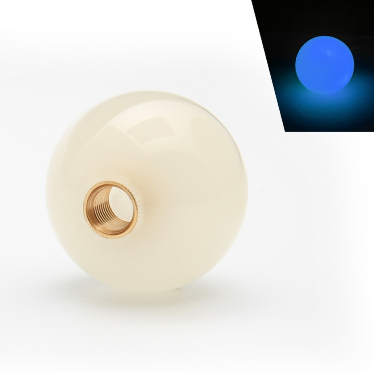 Universal Car Round Luminous Shift Knob with Adapters