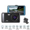 Anytek A60 Car 4 inch IPS Screen HD 1080P 170 Degree Wide Angle Dual Camera ADAS Driving Recorder