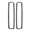 Car Carbon Fiber B-pillar Air Outlet Decorative Sticker for Porsche Panamera 2010-2016, Left and Right Drive