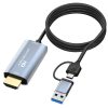 Z36 HDMI/M to USB-Type C/M HD Video Capture Card, Length: 2m