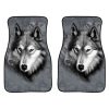 2 in 1 Universal Printing Auto Car Floor Mats Set
