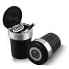 Car Compass Ashtray Built-in LED