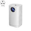 T1 480x360 800 Lumens Portable Mini LED Projector, Specification:UK Plug