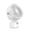 USAMS US-ZB258 Multi-functional Outdoor Shaking Head Silent Fan with Adjustable Light