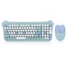 QW05 Mixed Color Portable 2.4G Wireless Keyboard Mouse Set