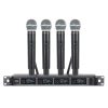 XTUGA A140-H Wireless Microphone System 4 Channel UHF Handheld Microphone