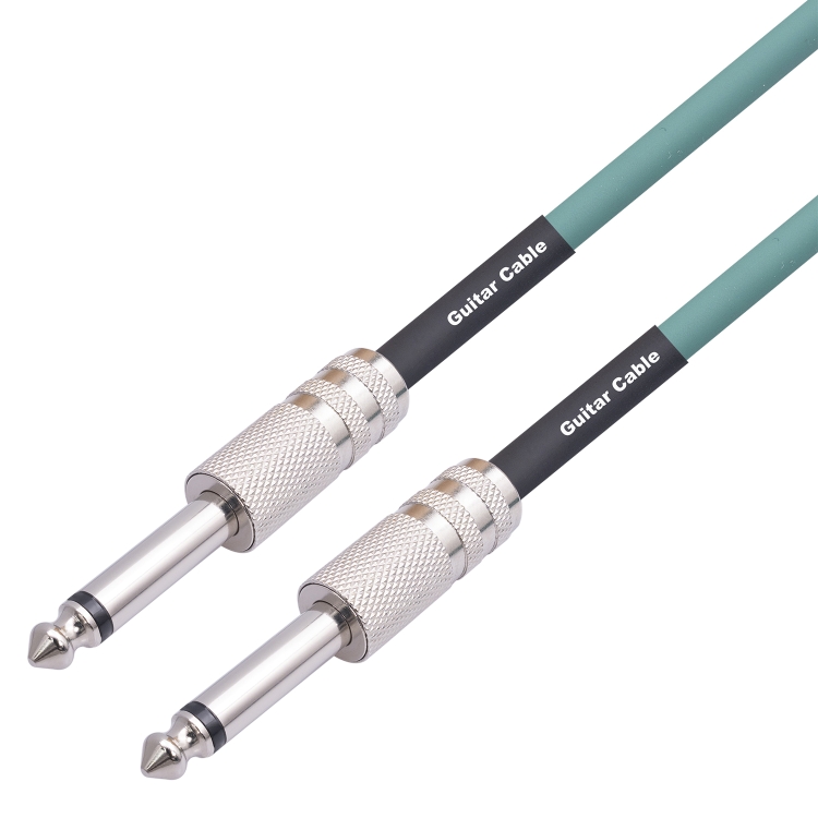 3045GR Mono 6.35mm Plug Male to Male Electric Guitar Audio Cable