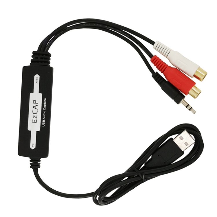 thumbnail image 2 of Ezcap USB Audio Grabber – Capture Analog To MP3/WAV, Win10 & Mac 2 of 3