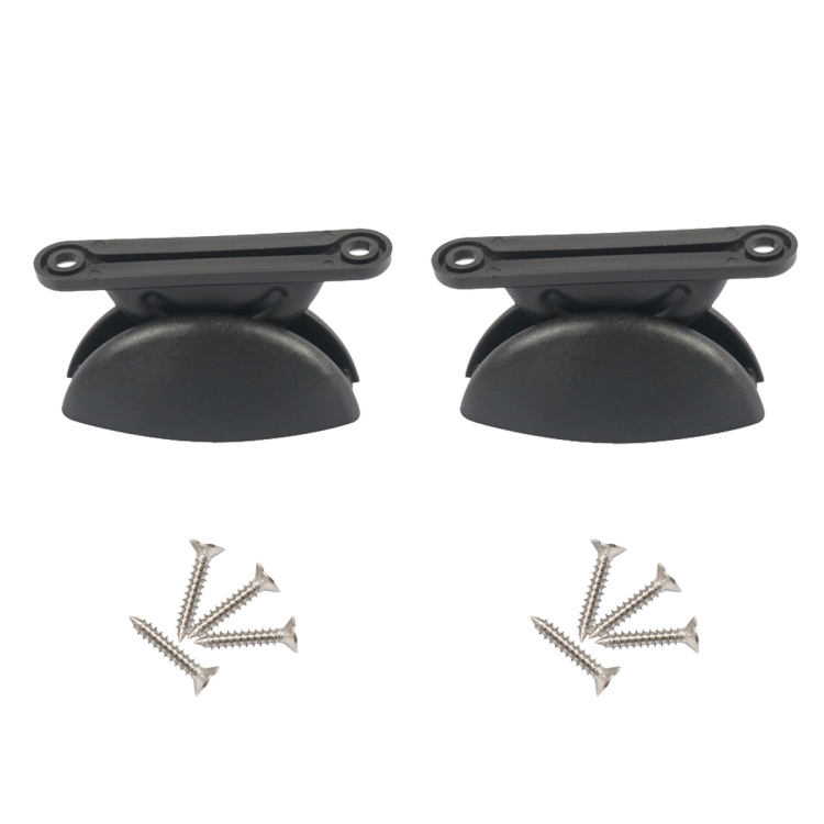 A8628 2 Pair RV Hatch Semi-circular Retainer Kit with Screws