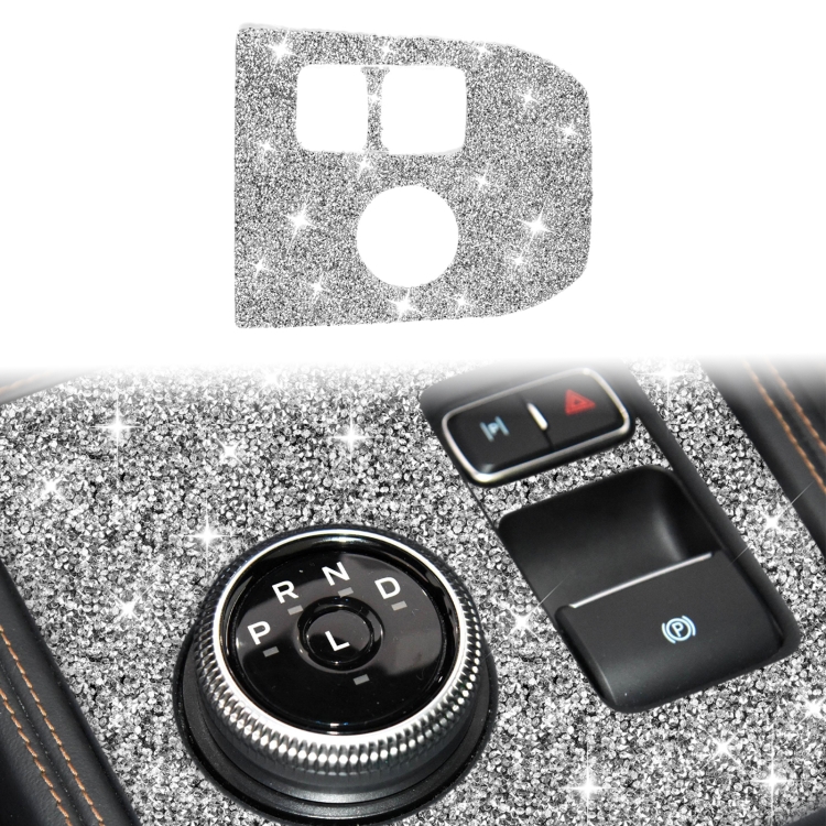 For Ford Mustang Mach E 2021 Car Gear Panel Diamond Decorative Sticker