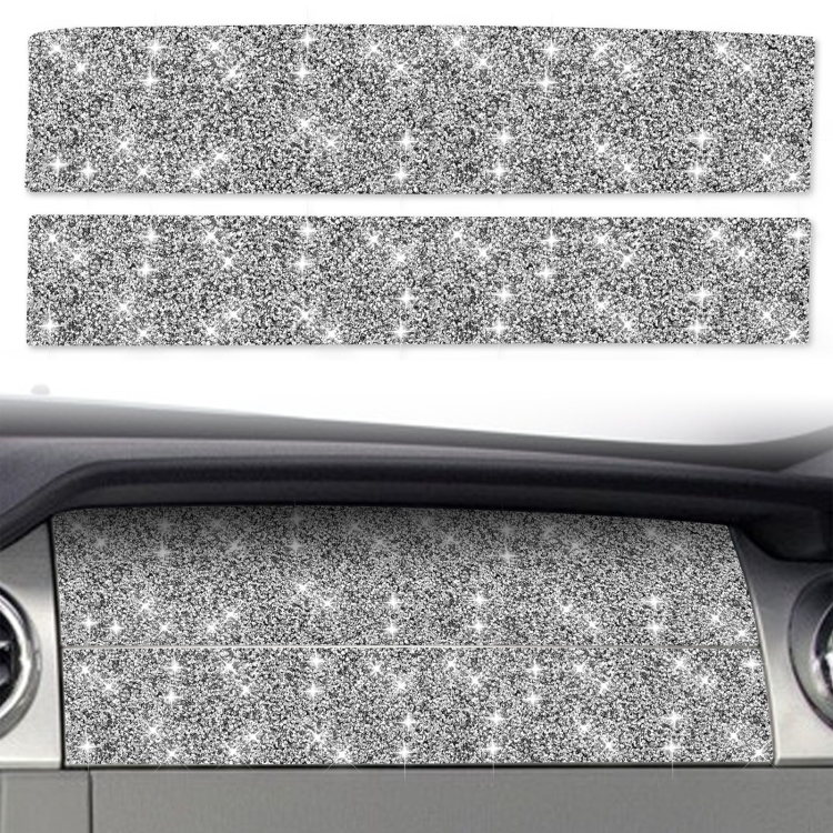 For Ford Mustang 2005-2009 Car Airbag Cover Diamond Decorative Sticker, Left Drive