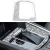 For Mazda CX-5 2017-2018 Car Gear Panel Diamond Decorative Sticker, Left Drive