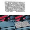 Car Water Cup Storage Box Panel Diamond Decoration Sticker, Left Hand Drive