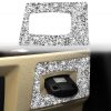 For BMW 3 Series E90 2005-2012 Car Ignition Switch Frame Diamond Decorative Sticker, Right Drive