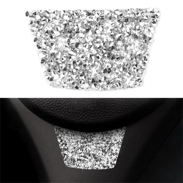 For BMW 3 Series E90 2005-2012 Car Steering Wheel B-Type Diamond Decorative Sticker