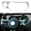 3pcs Car Left Air Outlet Dashboard Diamond Decoration Sticker, Left Hand Drive