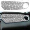 Car Right Side Air Outlet Diamond Decoration Sticker, Left Hand Drive