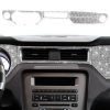 7pcs Car Central Control Dashboard Diamond Decoration Sticker, Left Hand Drive