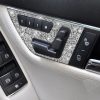 For Mercedes-Benz C-class W204 2007-2013 Car Seat Adjustment A Diamond Decorative Sticker, Right-hand Drive