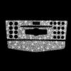For Mercedes-Benz C-class W204 2007-2010 Car Central Control Panel A Diamond Decorative Sticker, Left and Right Drive