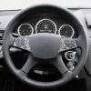 For Mercedes-Benz C-class W204 2007-2010 Car Steering Wheel Buttons Diamond Decorative Sticker, Left and Right Drive