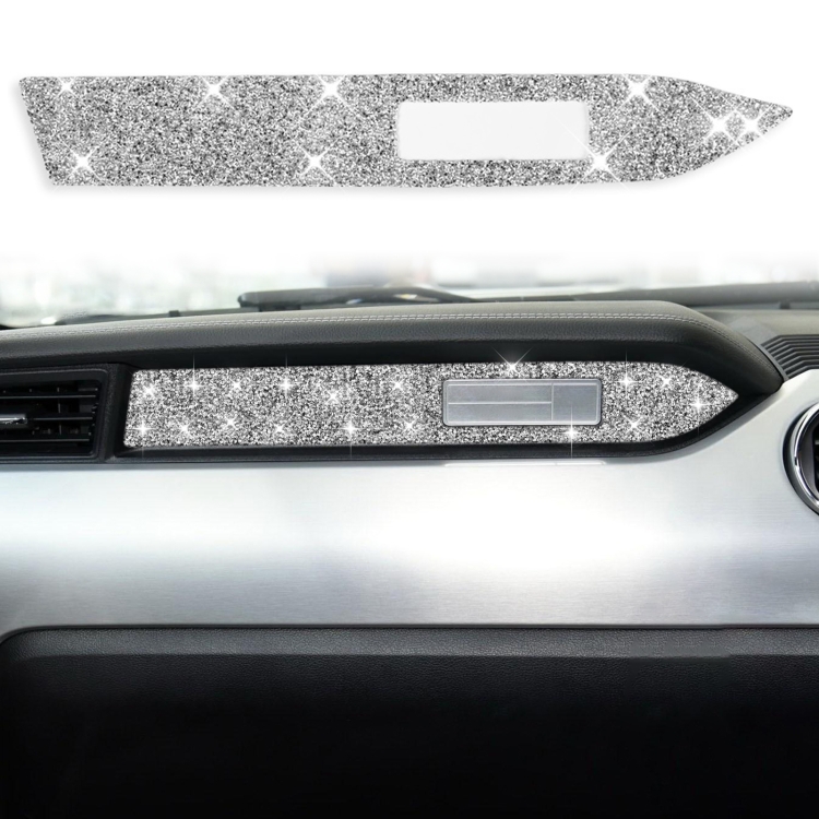 Car Dashboard Diamond Decoration Sticker, Right Drive