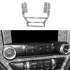Car Central Control Panel Diamond Decoration Sticker, Left and Right Drive