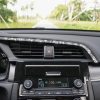 For Honda Civic 2016-2019 Car Central Control Air Outlets Upper Diamond Decorative Sticker, Left-hand Drive
