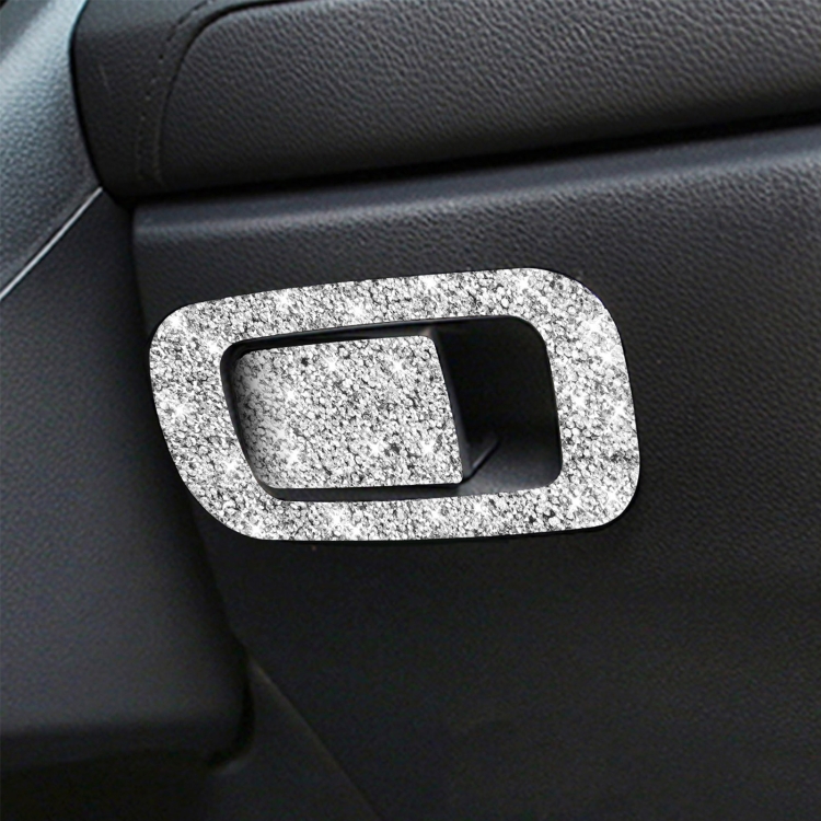 For Honda Civic 2016-2019 Car Storage Switch Diamond Decorative Sticker, Left-hand Drive