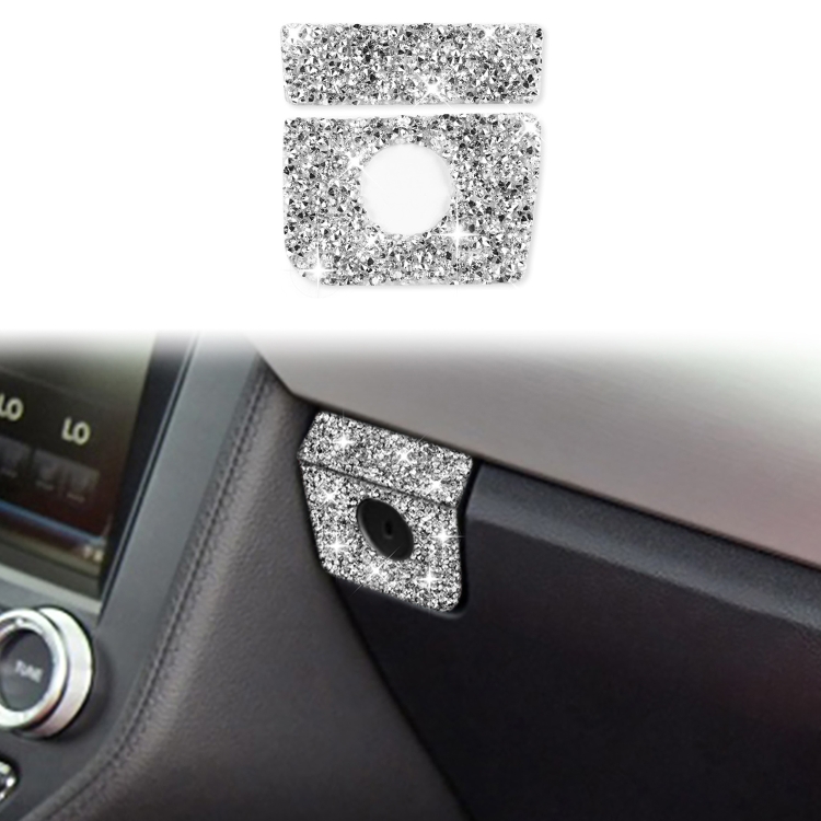 Car Toolbox Diamond Decoration Sticker, Left Drive