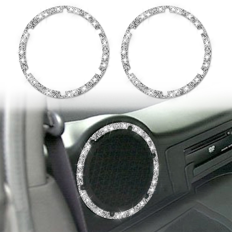 For Nissan 350Z 2003-2009 Car DVD Player Diamond Decorative Sticker,Left and Right Drive Universal