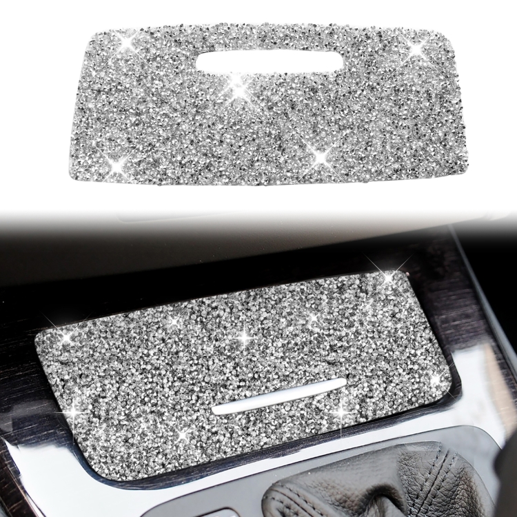Car Ashtray Diamond Decoration Sticker, Left and Right Drive