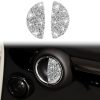 Car Door Inner Handle Diamond Decoration Sticker, Left and Right Drive