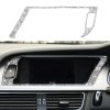 For Audi A4 / A5 / Q5 Car Navigation Outer Frame Diamond Decoration Sticker