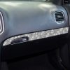 For Dodge Charger 2011-2014 Car Front Passenger Seat Storage Box Diamond Decorative Sticker, Left-hand Drive