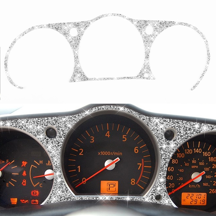 For Nissan 350Z 2006-2009 Car Speedometer Diamond Sticker,Left and Right Drive Universal