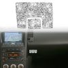 For Nissan 350Z 2006-2009 Car Passenger Storage Door Handle Diamond Sticker,Left and Right Drive Universal