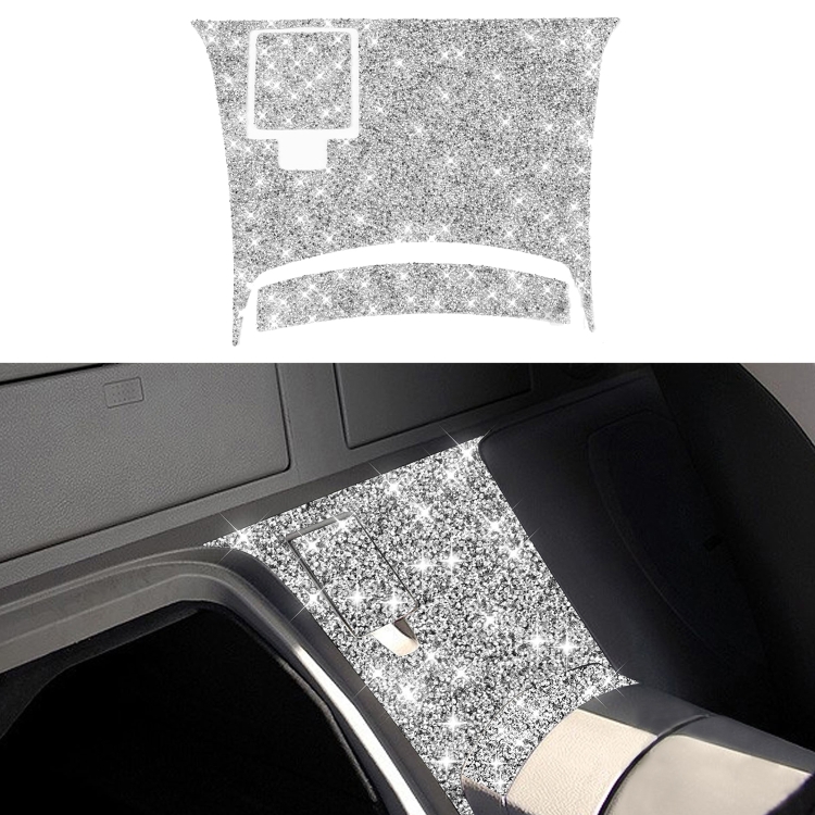 For Nissan 350Z 2006-2009 Car Rear Of Center Console Diamond Sticker, Left Drive