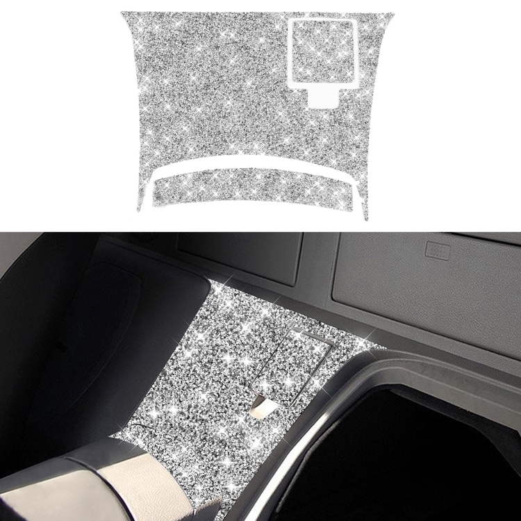 For Nissan 350Z 2006-2009 Car Rear Of Center Console Diamond Sticker, Right Drive