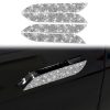 For Tesla Model S Car Outside Handle Diamond Sticker,Left and Right Drive Universal