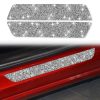 For Tesla Model 3 Car Rear Door Sill Strip Diamond Sticker,Left and Right Drive Universal