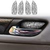 Car Door Bowl Diamond Decoration Sticker, Left and Right Drive