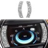 Car F Chassis Navigation Panel Diamond Decoration Sticker