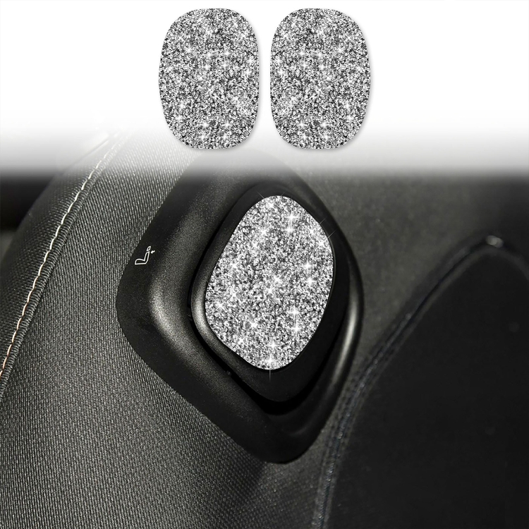 Car Seat Back Handle Diamond Decoration Sticker
