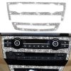 For BMW X5 E70 2008-2013 / X6 E71 2009-2014 Car Air Conditioner Set Diamond Decoration Sticker