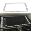 For BMW X5 E70 / X6 E71 2008-2013 Car Navigation Frame Diamond Decoration Sticker